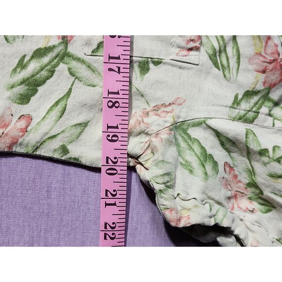 Vtg Fashion Bug linen shirt - Picture 7 of 7